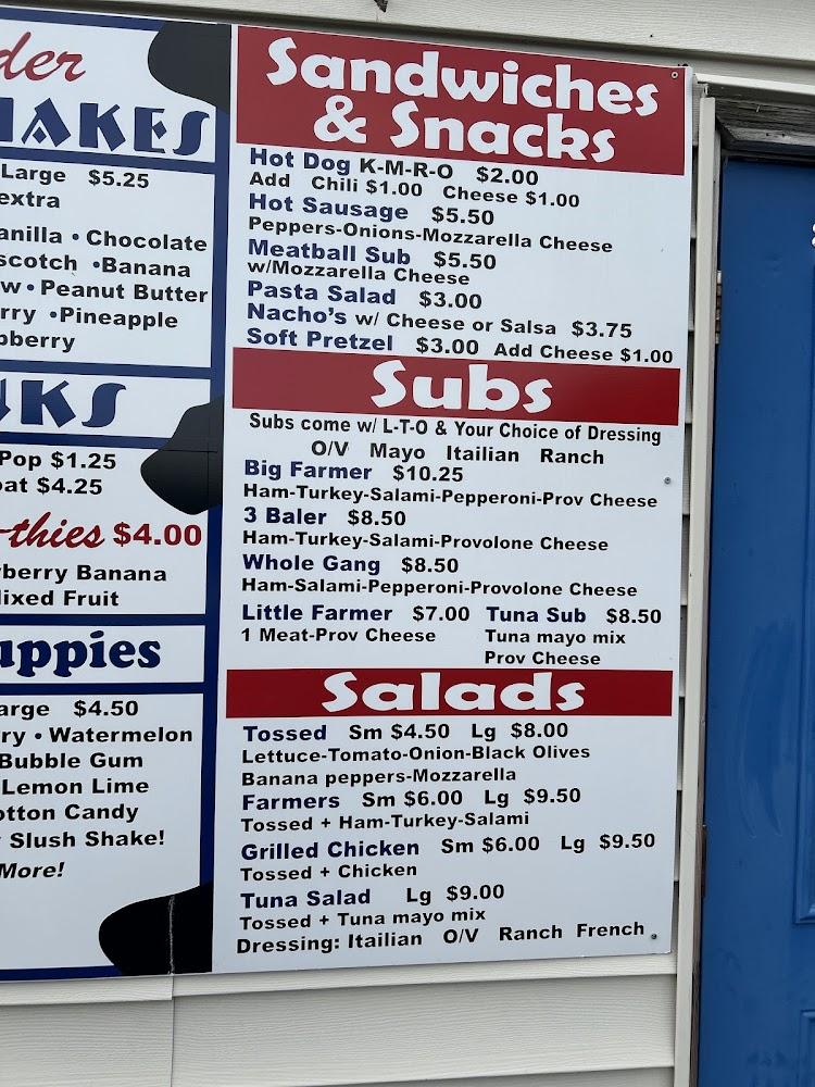Udderly Sweet Treats Menu image 4